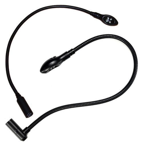 Allen & Heath AH-LEDLAMP-X Right Angle LED Gooseneck Console Lamp - front view
