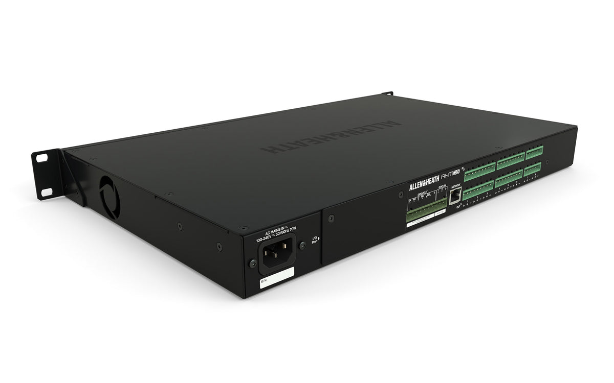 Allen & Heath AHM-16 16x16 Audio Matrix Processor for Single Room - product view 4
