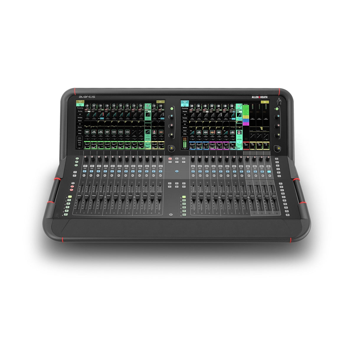 Allen & Heath Avantis Ultra 96 Channel Digital Mixer Console - front view