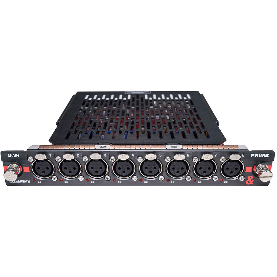 Allen & Heath PRIME Input Module PRIME 8 Channel DC Coupled Preamp - front view