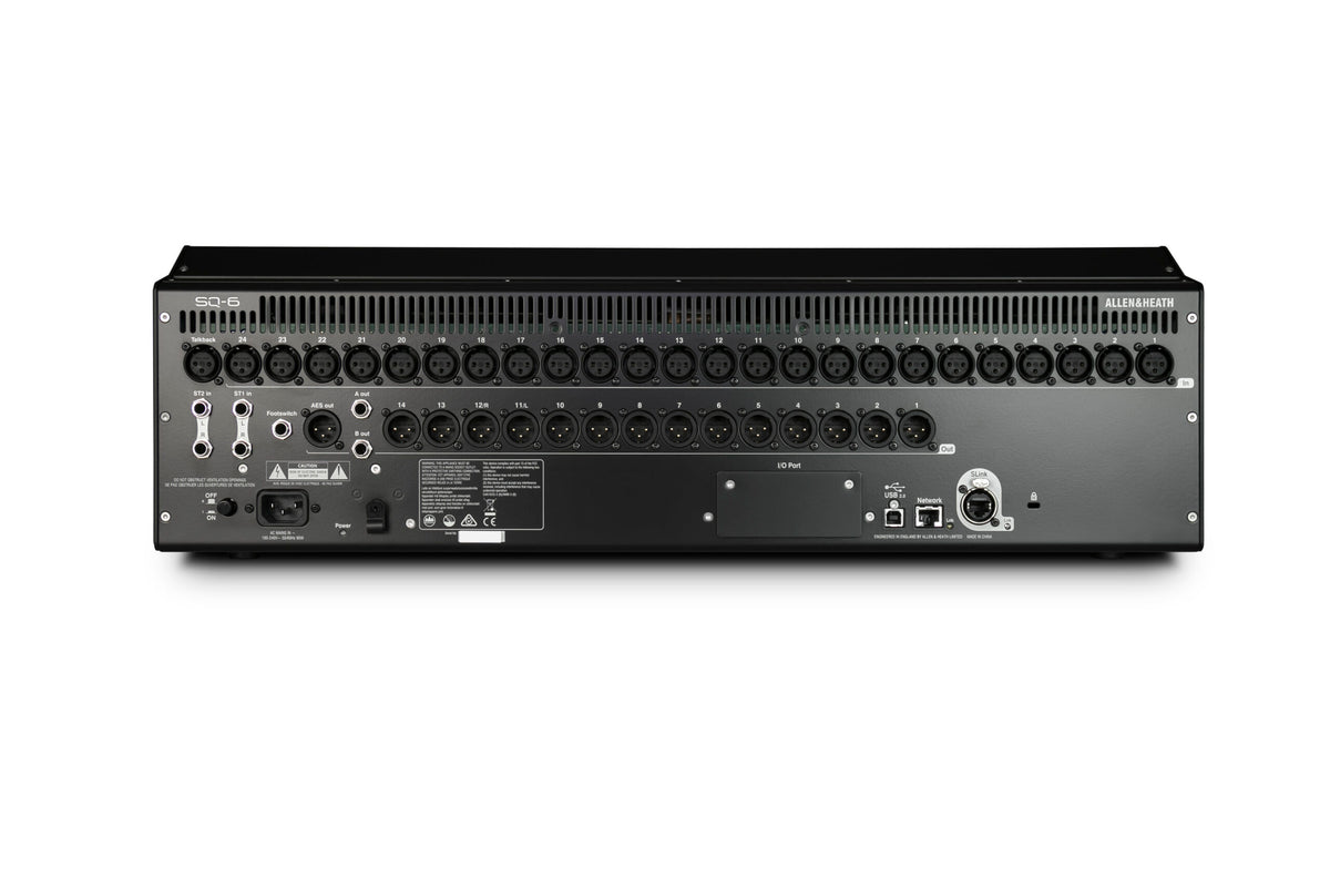 Allen & Heath SQ-6 48 Channel 36 Bus 96kHz Digital Mixer - product view 4