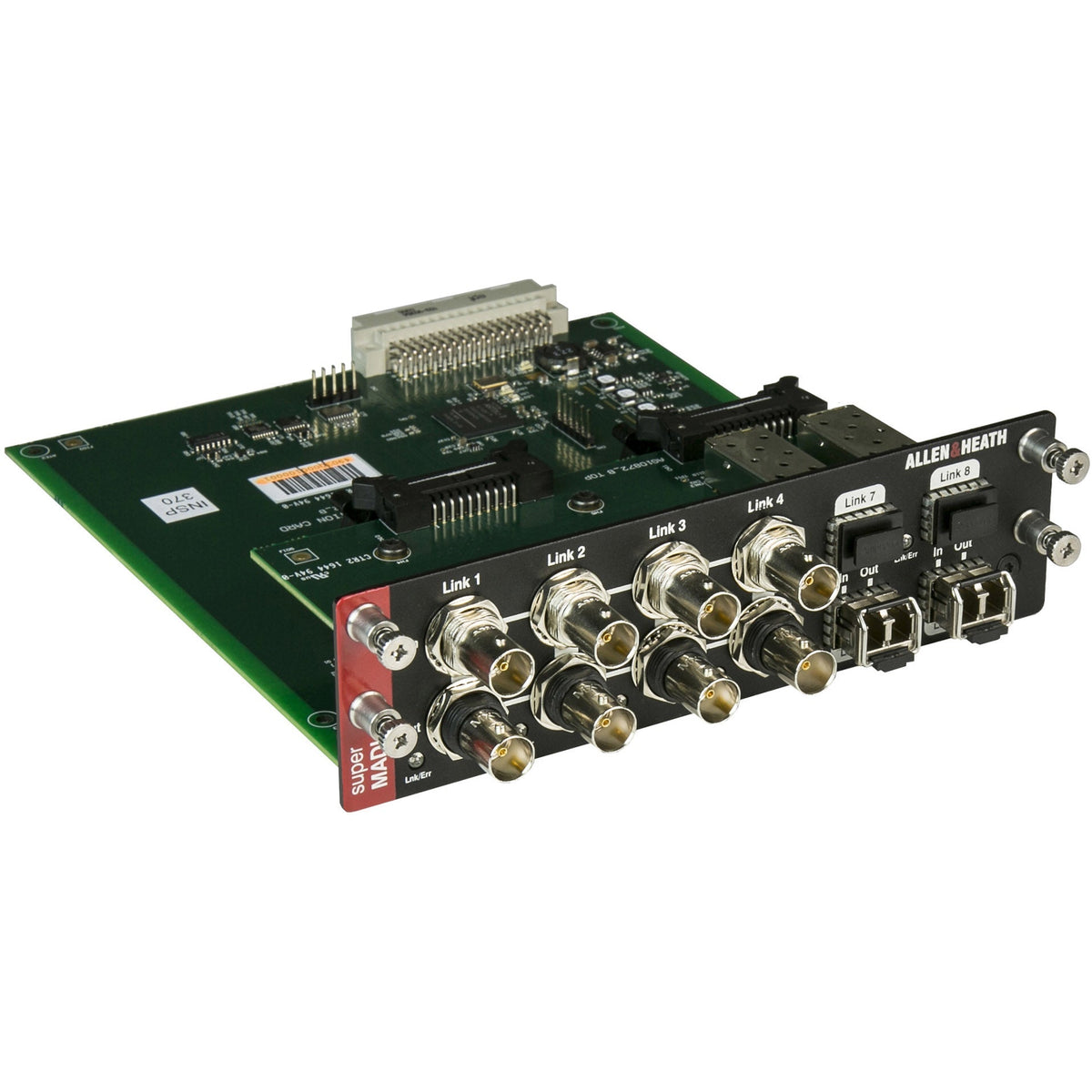 Allen & Heath superMADI v2 Card superMADI v2 MADI Card with 8 BNC - front view