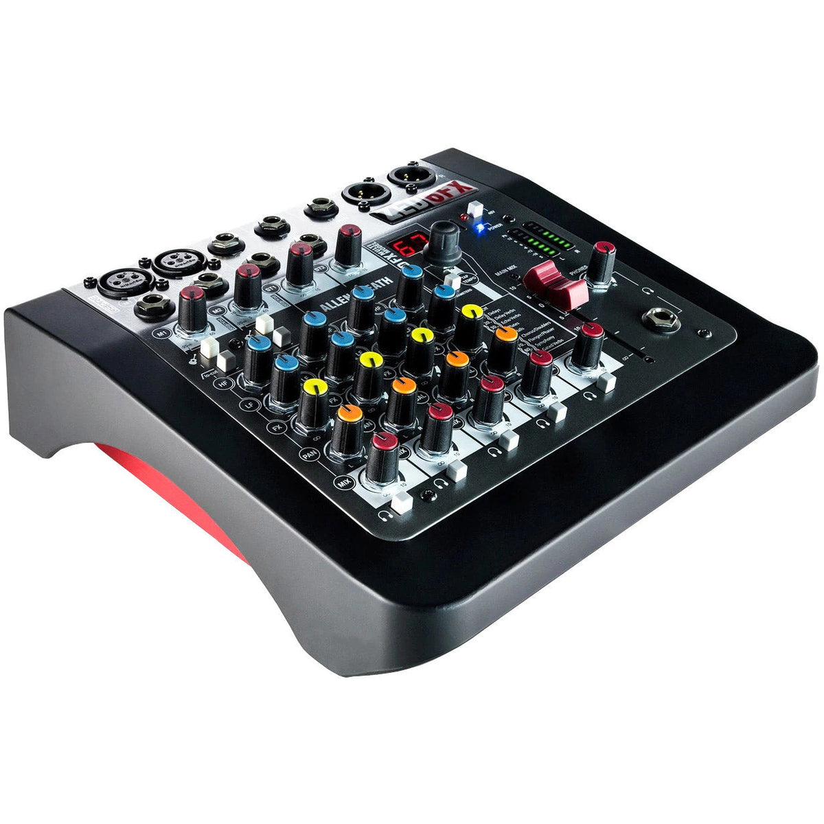 Allen & Heath ZED-6FX Compact Analog Mixer with 16 Time Delay Effects - front view