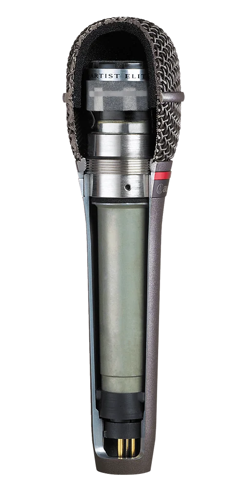 Audio-Technica AE6100 Hypercardioid Dynamic Vocal Microphone - product view 2