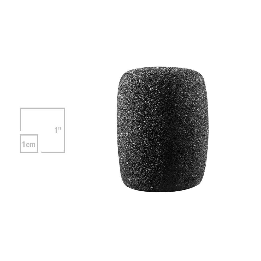 Audio-Technica AT8101 Large Cylindrical Microphone Windscreen - front view