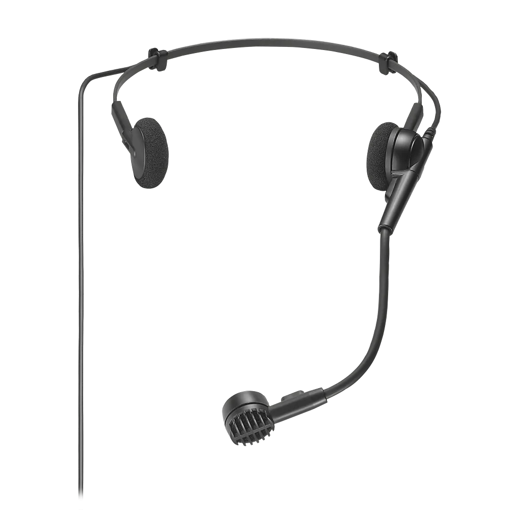 Audio-Technica ATM75C Cardioid Condenser Headworn Microphone - front view
