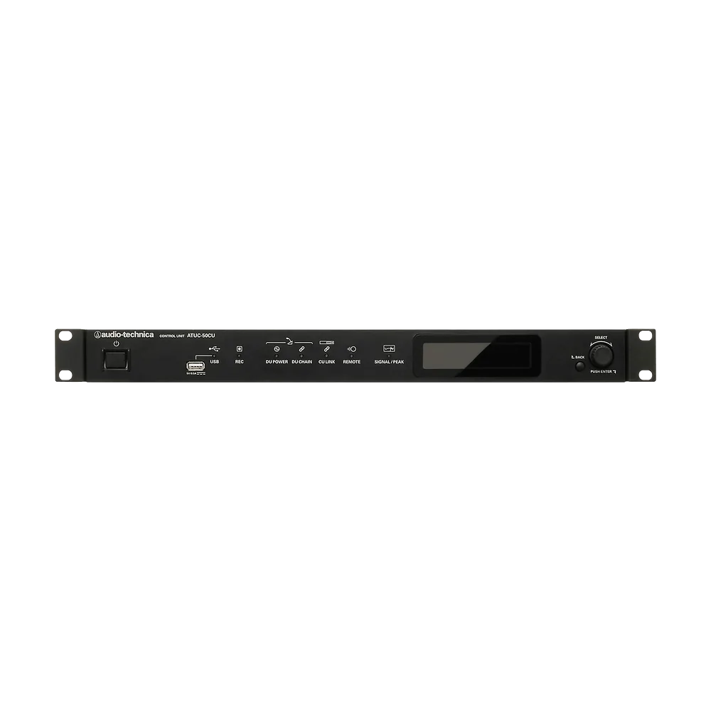 Audio-Technica ATUC-50CU Wired Discussion System Control Unit - front view