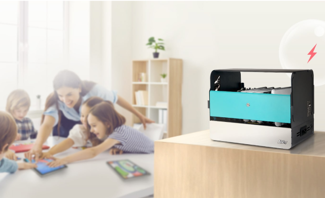 AVer E12 12-Device Charging Station for Tablets, Laptops, and More - product view 6