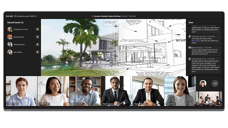 Avocor AVL-1050-T 105-inch 21:9 5K ultra-wide interactive display with PCAP touch - view 4