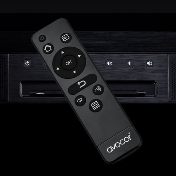 Avocor AVW-5555 55-inch 4K all-in-one interactive display with InGlass touch and built-in camera - view 4