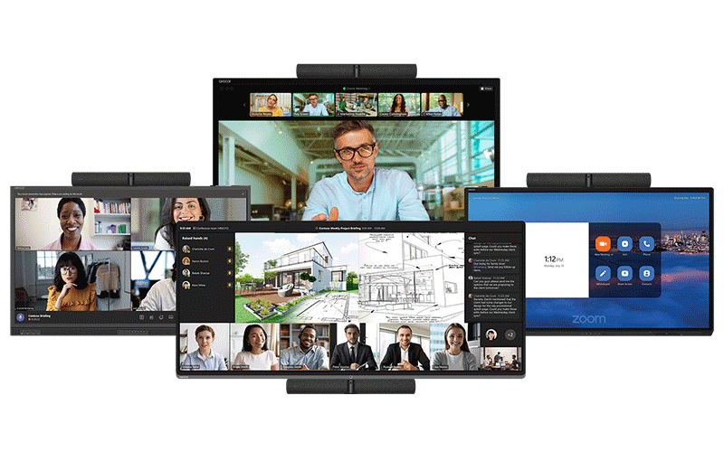 Avocor CollabTouch Jabra modular meeting room solution with a Jabra PanaCast 50 - view 4