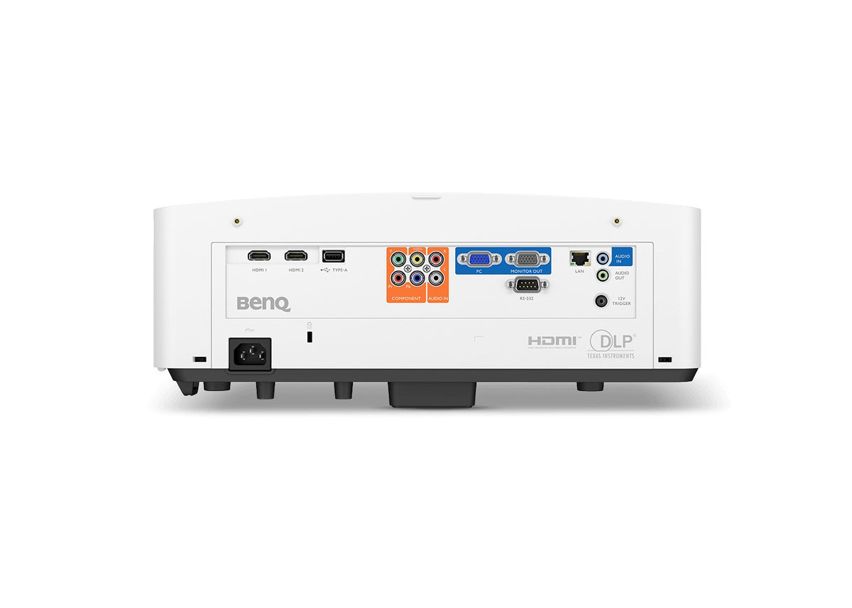 BenQ LU710: 4,000 Lumens WUXGA Laser Projector - rear view