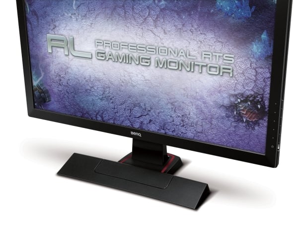 BenQ RL2455HM: 24 Inch Full HD Gaming Monitor - angled view (2 of 2)