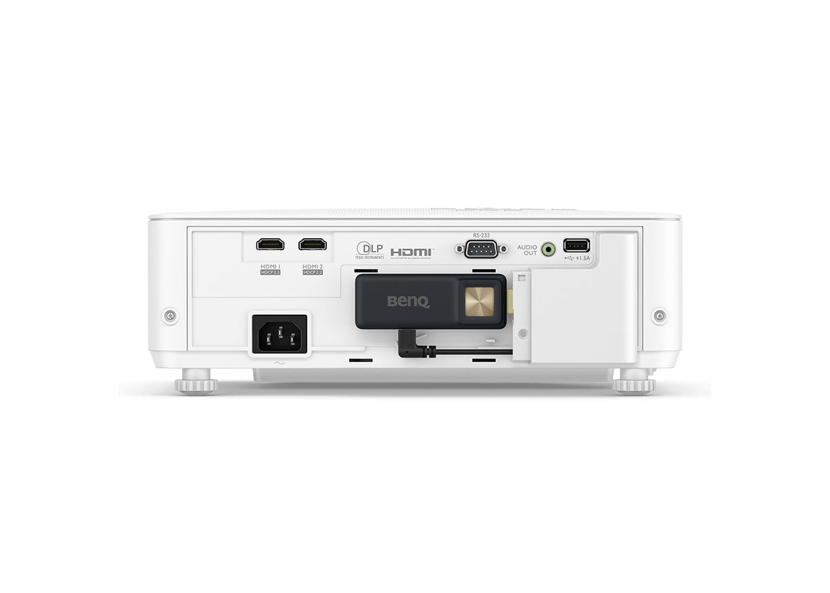 BenQ TK700STi: 3,000 Lumens 4K UHD Short Throw Gaming Projector - rear view