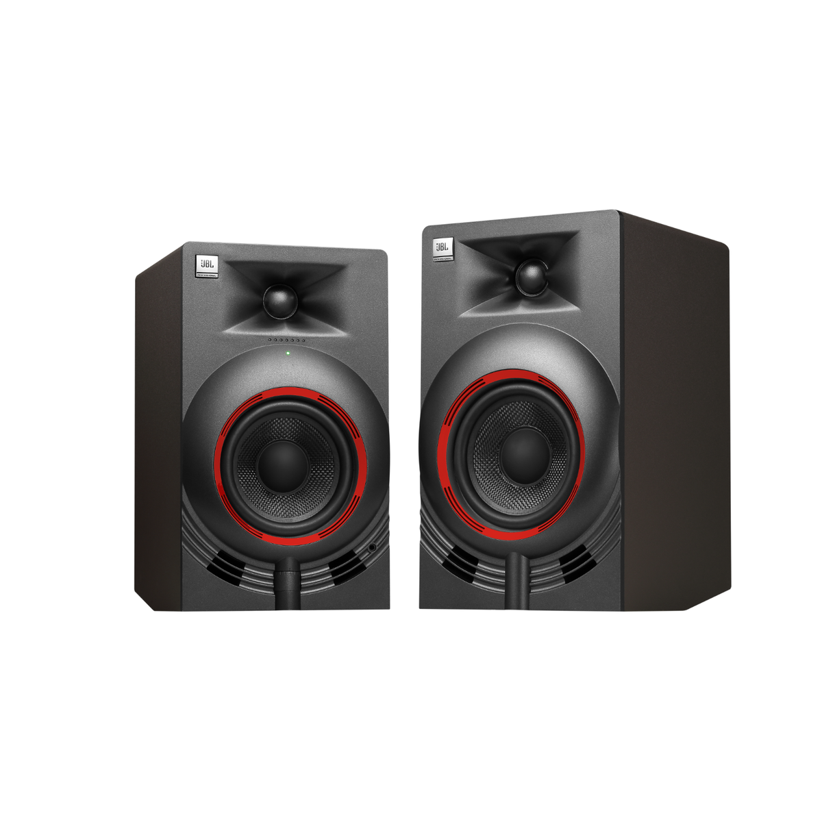JBL NANO K4 pair of 4-inch powered monitor speakers - front view
