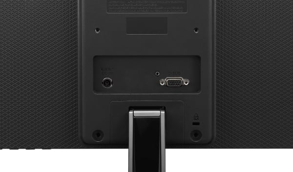 LG 19M38A: 18.5 Inch LED Monitor - rear view