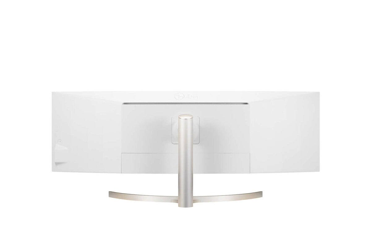 LG 49WL95C-WE: 49 Inch 32:9 Curved UltraWide Dual QHD Monitor with HDR10 - rear view