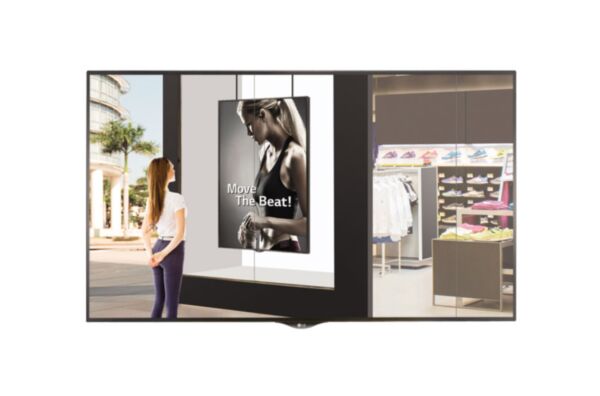 LG 55XS2C: 55 Inch Slim Bezel High Brightness Display - in-use view