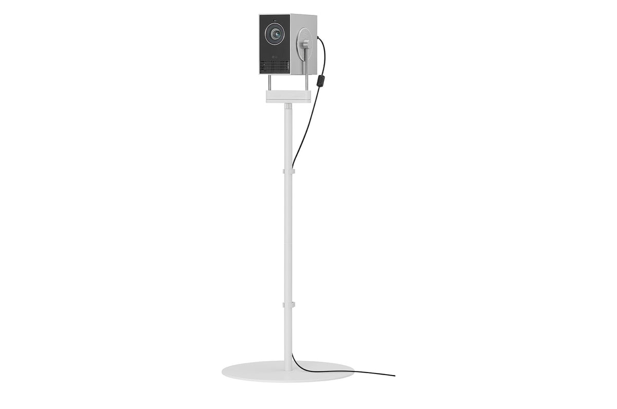 LG CQS710PB: CineBeam Q Projector Stand - angled view