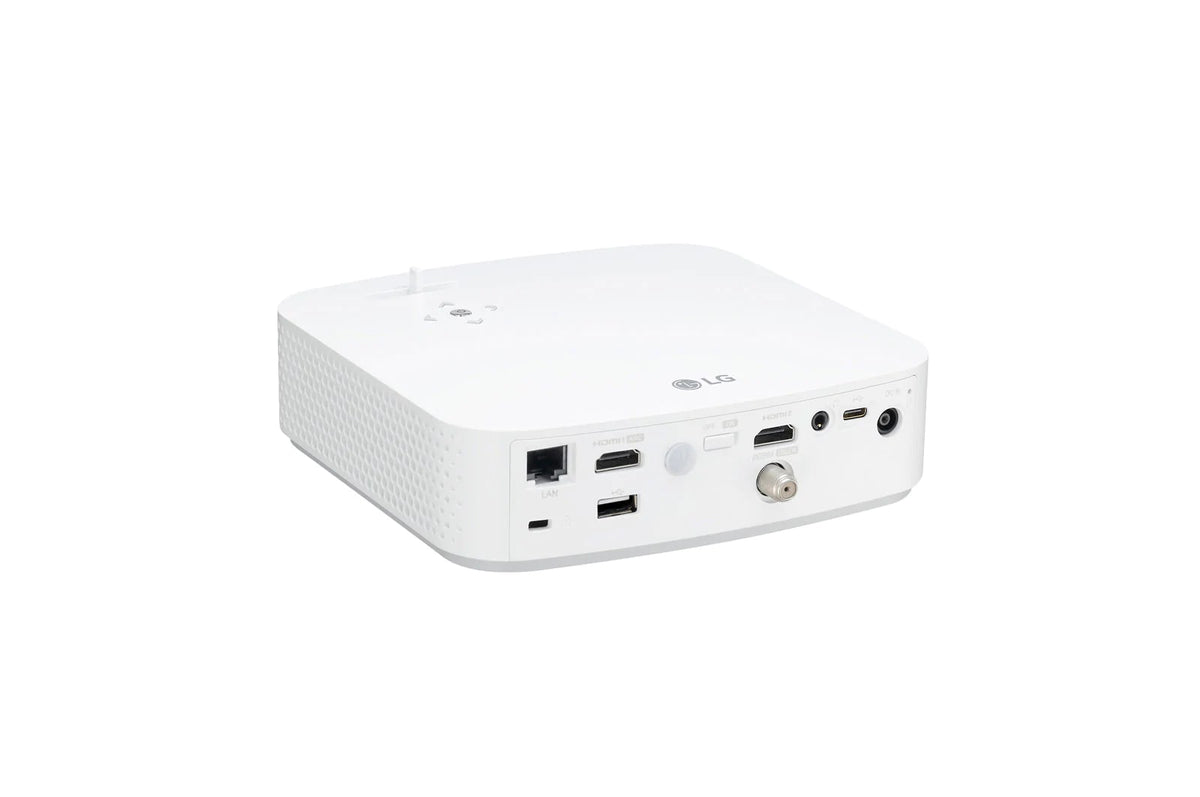 LG PF50KG: Minibeam Full HD Portable DLP Projector - rear view