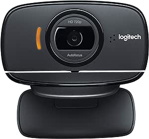 Logitech B525 HD Webcam: Foldable 720p Business Webcam (Legacy Model) - front view