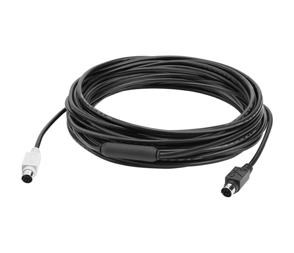 Logitech GROUP 10m Extended Cable: DIN Cable for Larger Rooms - front view