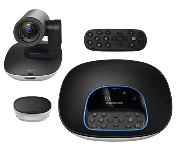 Logitech GROUP: Video Conferencing System for Mid to Large Rooms - front view