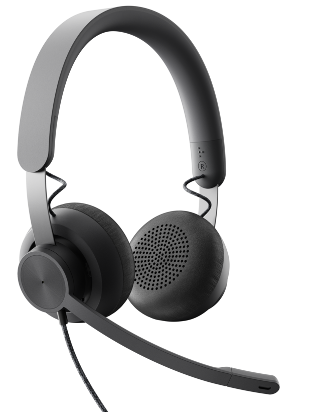 Logitech Zone Wired Headset for Microsoft Teams: Noise Cancelling Wired Headset - front view (2 of 2)