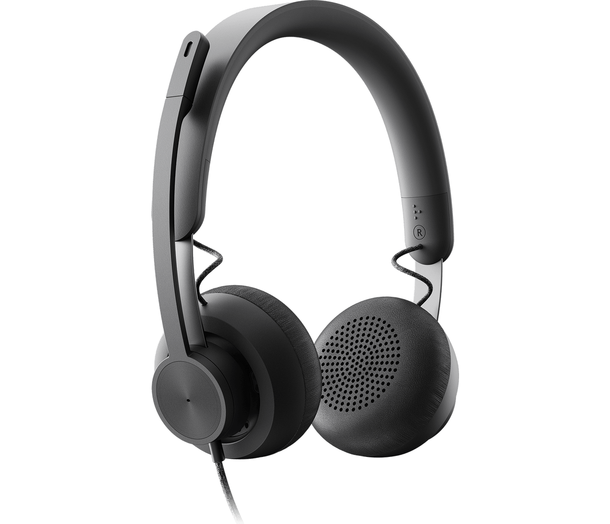 Logitech Zone Wired UC: USB Headset for Unified Communications - front view