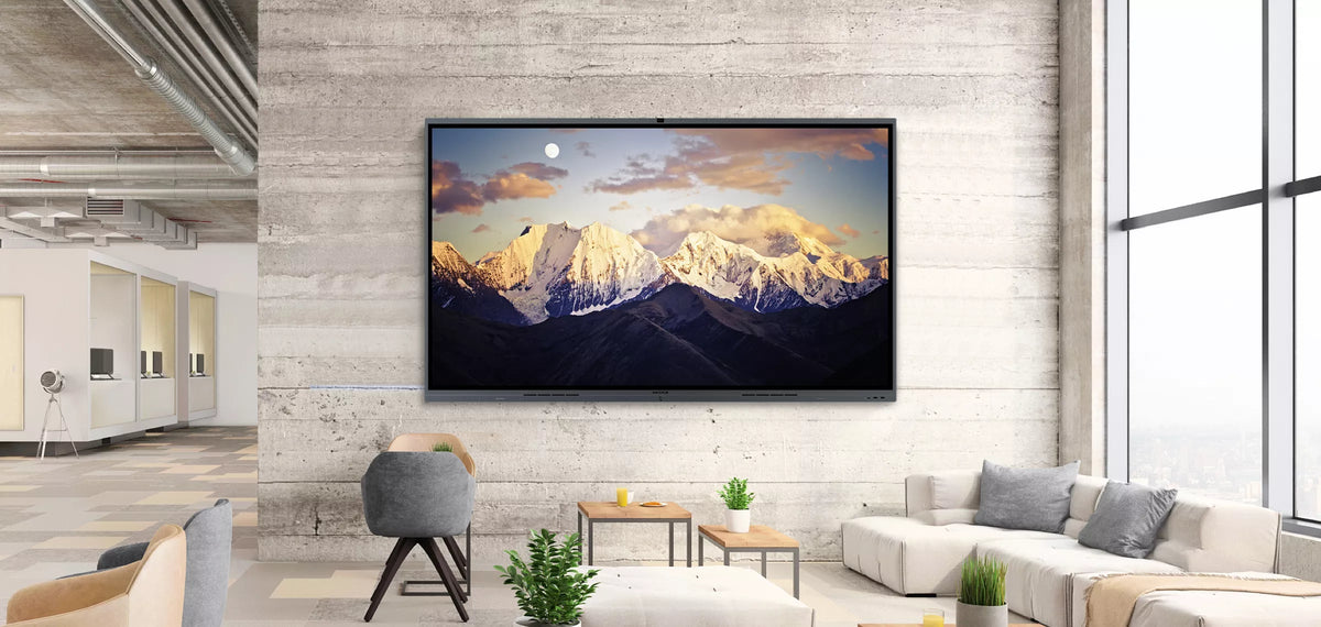 MaxHub V8650: XBoard V7 Series 86 Inch All-in-One Interactive Display - in-use view
