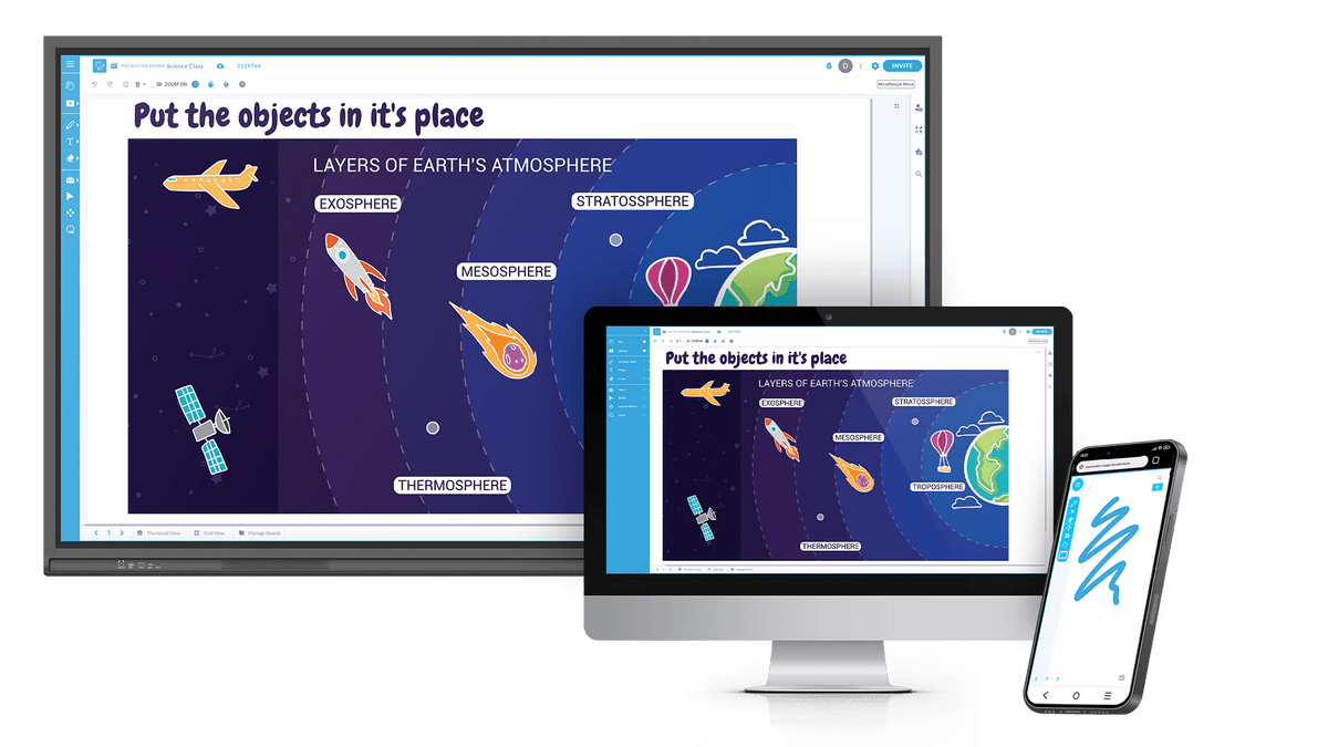 Newline Engage Interactive Whiteboarding Software - product view 2
