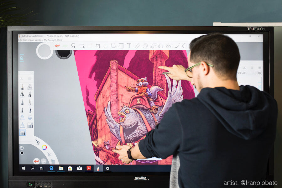 Newline TRUTOUCH RS Series 65, 75 and 86 Inch 4K Interactive Display - product view 2
