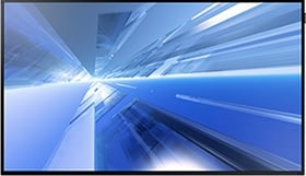 Samsung DM40E: 40 Inch Slim Direct-Lit LED Business Display - front view