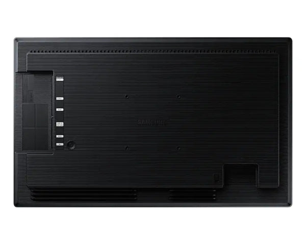 Samsung QB24C-E: 24 Inch Full HD 16/7 Compact Smart Signage Display - rear view