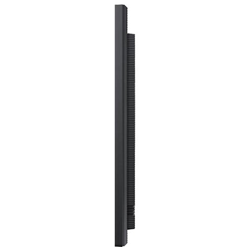 Samsung QB43B: 43 Inch 4K UHD 350-Nit Slim Smart Signage Display - side profile view