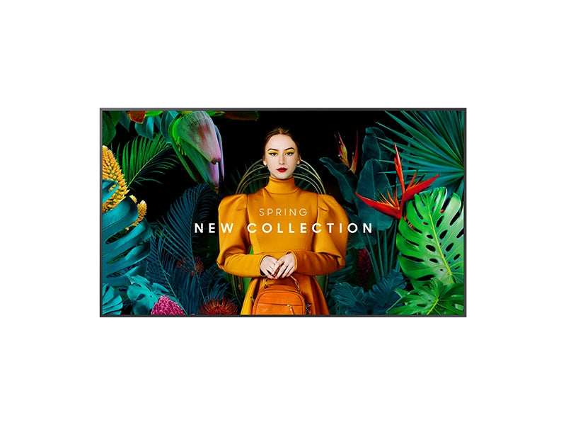 Samsung QB55C: 55 Inch 4K UHD Digital Signage Display - front view
