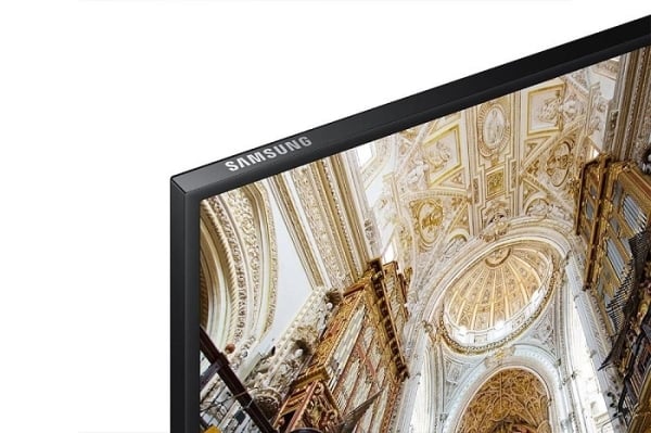 Samsung QB75N: 75 Inch 4K UHD Signage LED Display - close-up detail