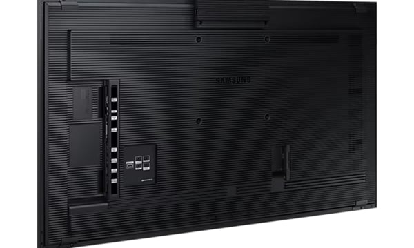 Samsung QM55B-T: 55 Inch All-in-One Interactive Capacitive Touchscreen Display - rear view
