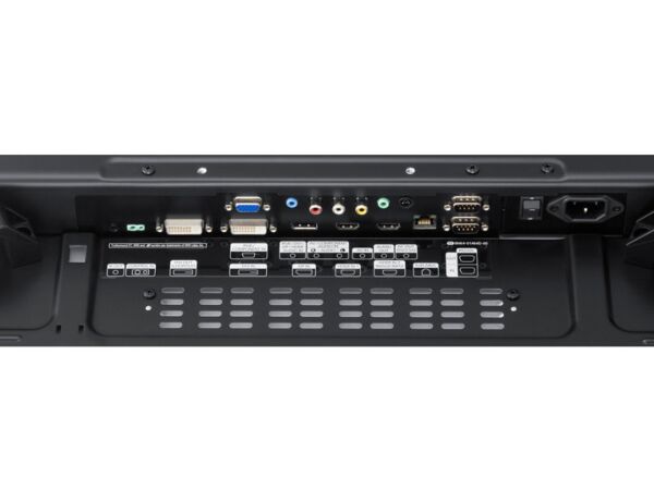 Samsung UD55A: 55 Inch 700-Nit Full HD LED Video Wall Display - ports and connectivity close-up (2 of 2)