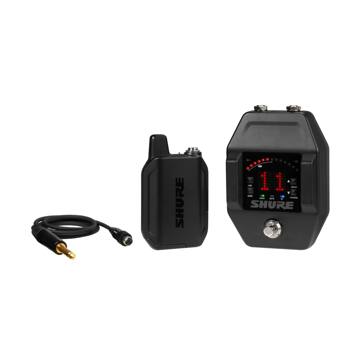 Shure GLXD16+-Z3 GLX-D+ Guitar Pedal System - front view