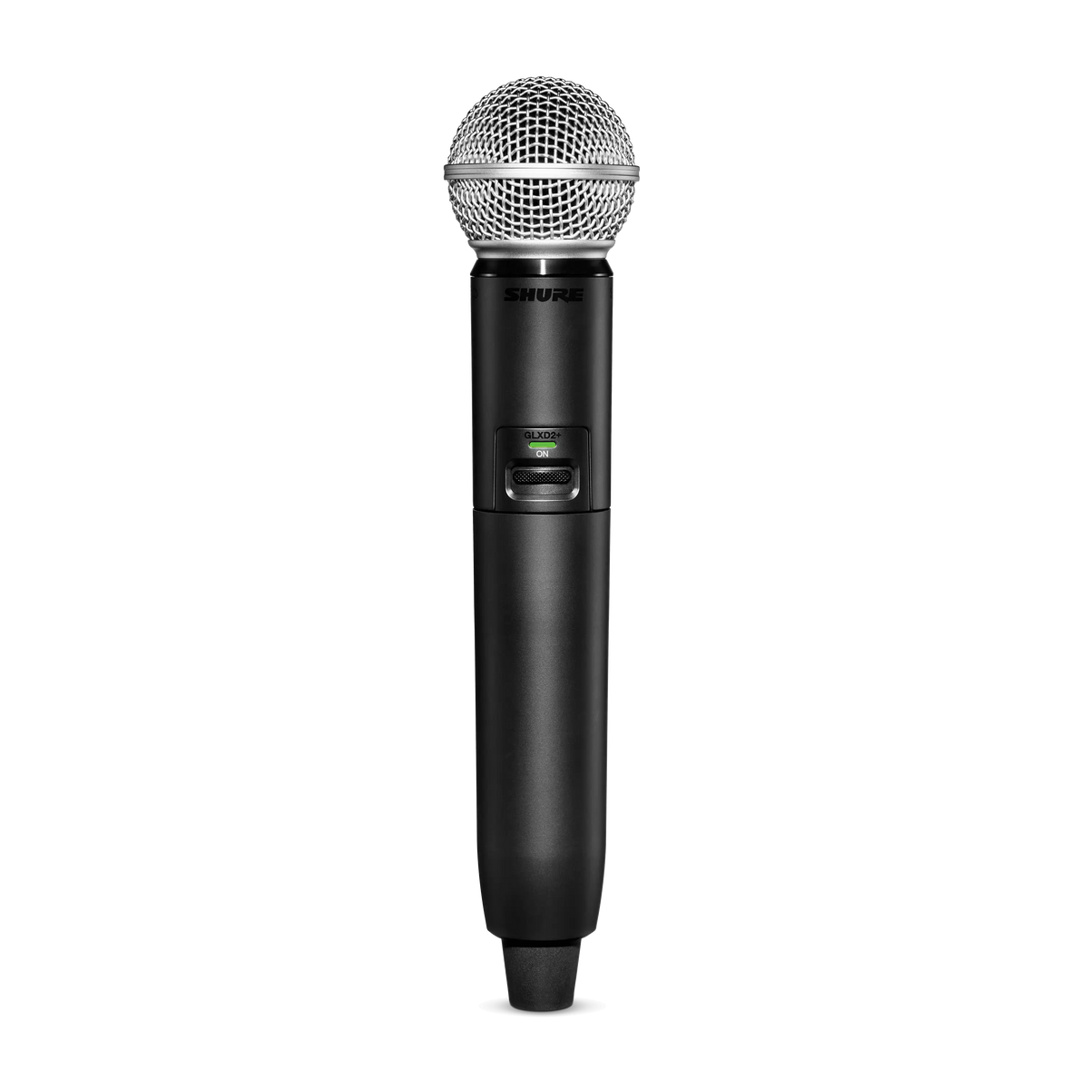 Shure GLXD2+/SM58-Z3 GLX-D+ Handheld Transmitter - front view