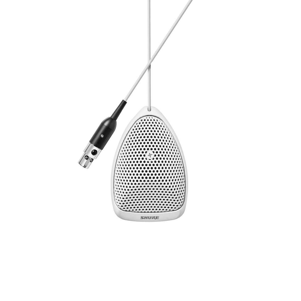 Shure MX391W-A/O Omnidirectional Miniature Boundary Microphone, White - product view 3
