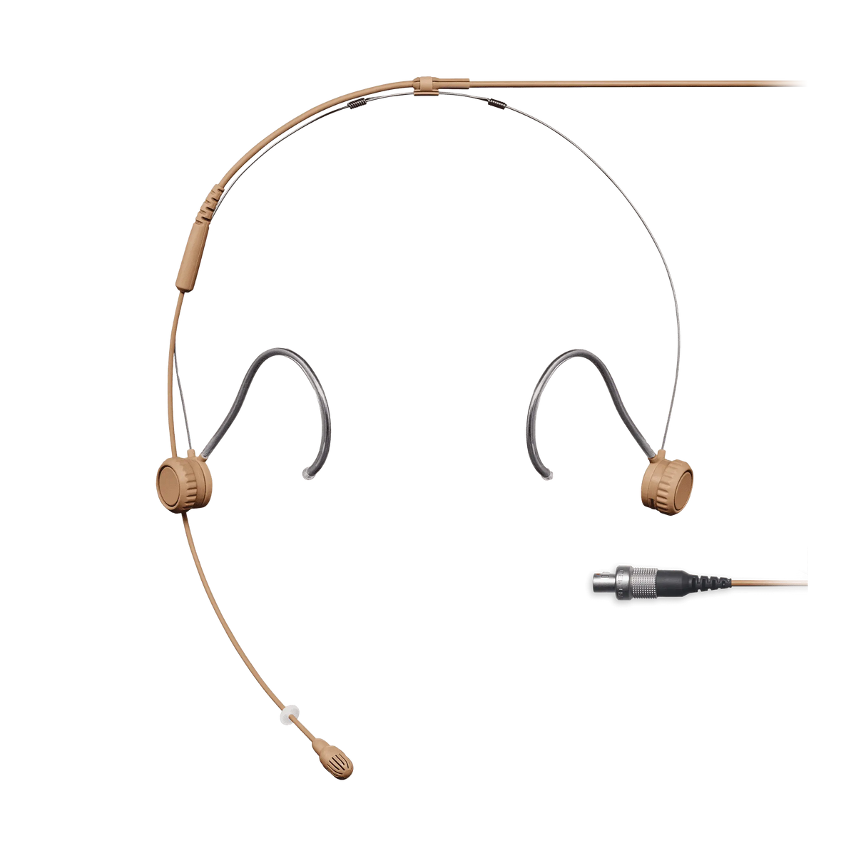 Shure TH53C/O-LEMO TwinPlex TH53 Headset Microphone, Cocoa, LEMO3 - product view 2