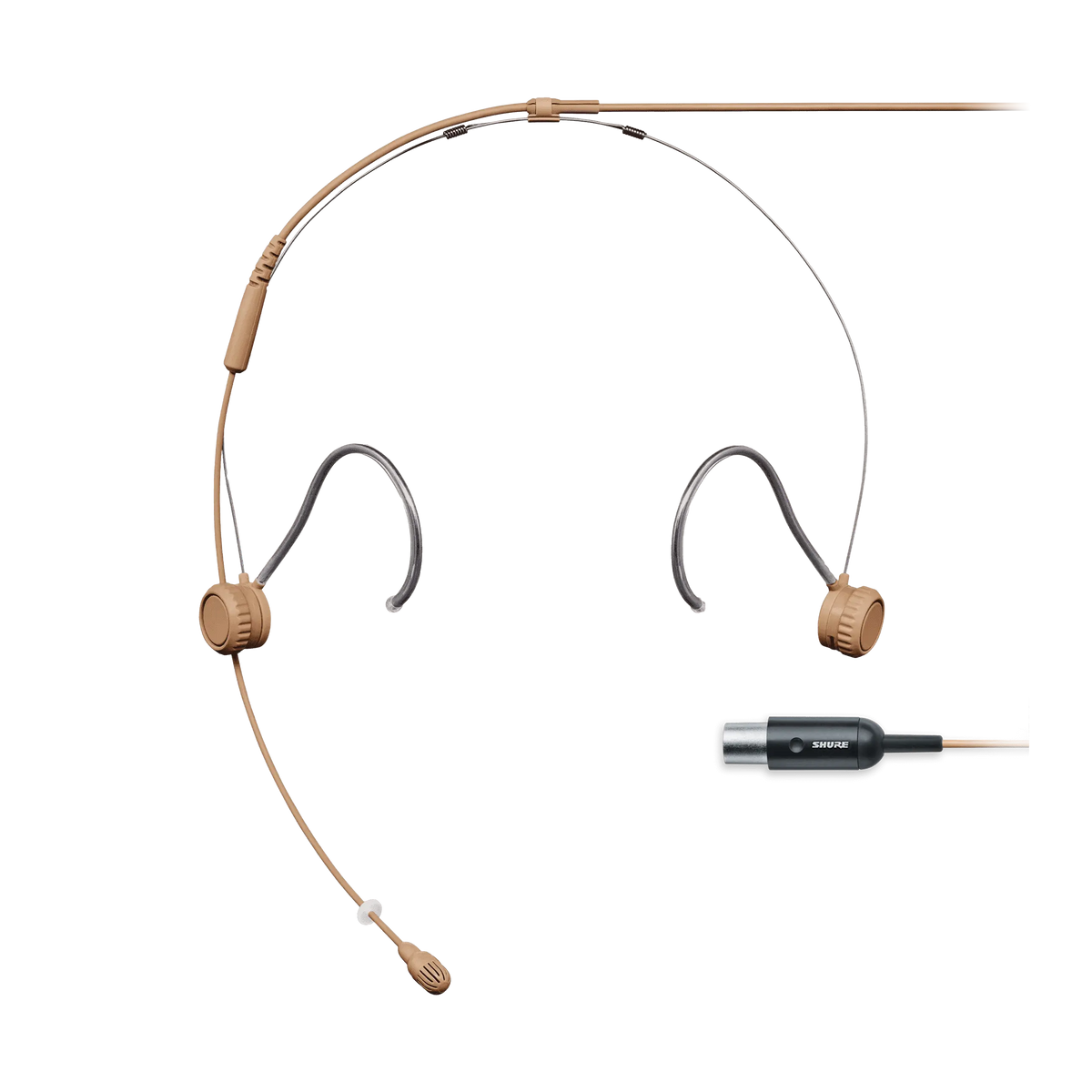 Shure TH53C/O-MTQG TwinPlex TH53 Headset Microphone, Cocoa, MTQG - product view 2
