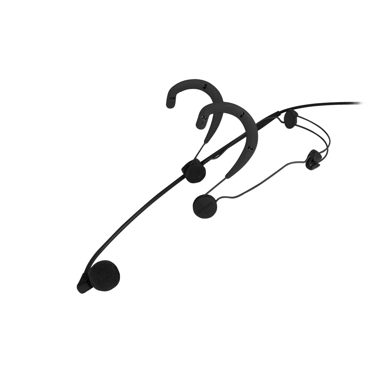 Shure WBH54B Headworn Vocal Microphone, Black, TQG (TA4F, 4-Pin Mini) - product view 2