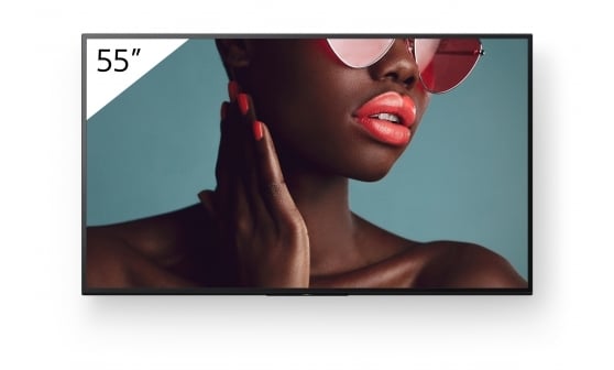 Sony FW-55BZ40L professional display - in-use view