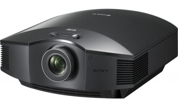 Sony VPL-HW55ES home cinema projector - angled view
