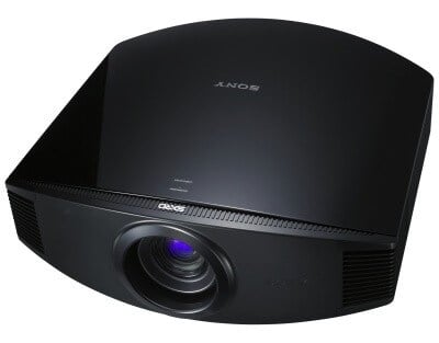 Sony VPL-VW95ES home cinema projector - angled view