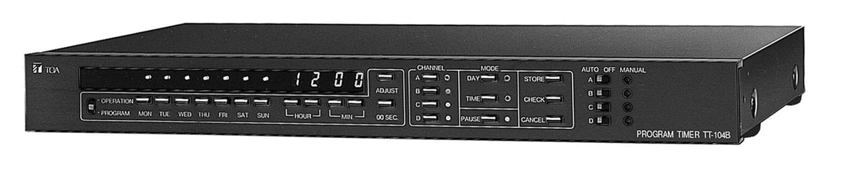 TOA TT-104B program timer - angled view