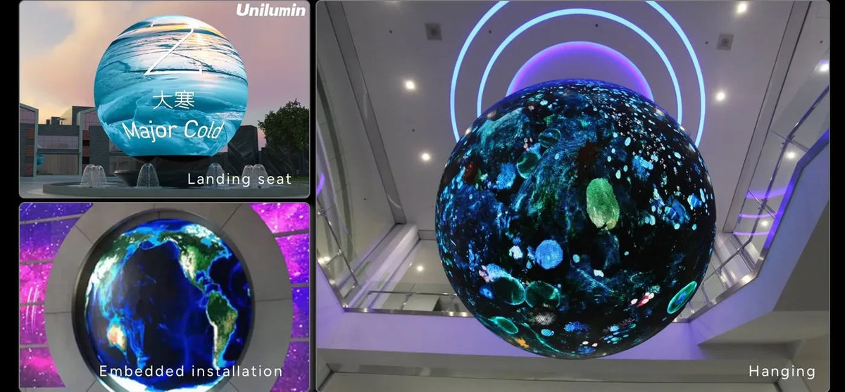 Unilumin U-Sphere Spherical LED Display - product view 5